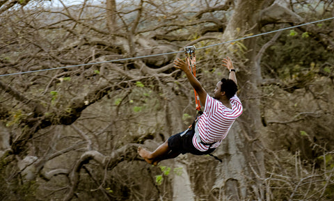 Ziplining